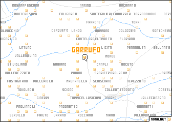 map of Garrufo
