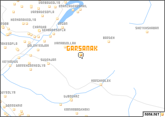 map of Garsanak