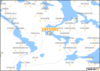 map of Gärsnäs