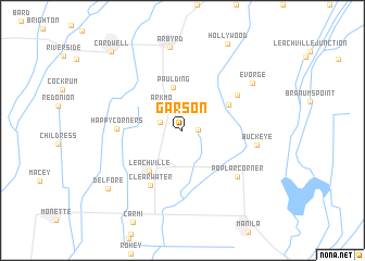 map of Garson