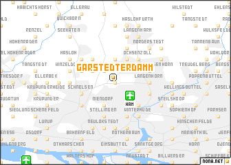 map of Garstedterdamm