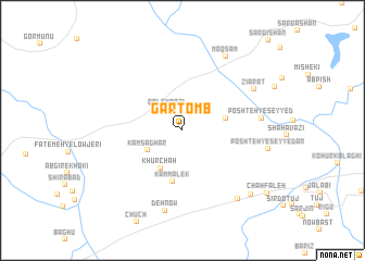 map of Gartomb