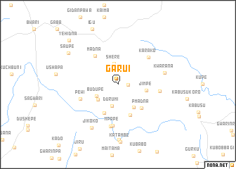 map of Garui