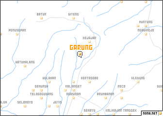 map of Garung