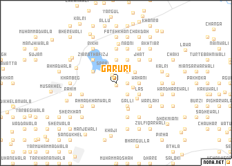 map of Garūri