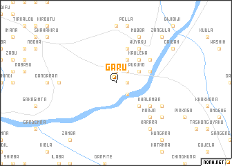map of Garu