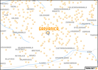 map of Garvanica
