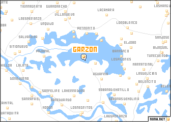 map of Garzón