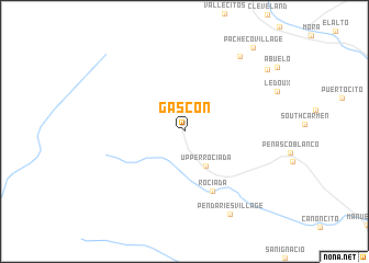 map of Gascon