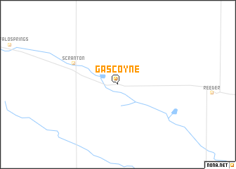 map of Gascoyne