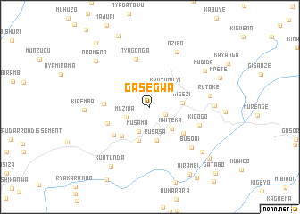 map of Gasegwa