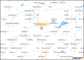 map of Gashult