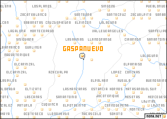 map of Gaspa Nuevo