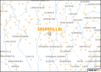 map of Gasparillal