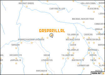 map of Gasparillal