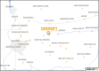 map of Gasport