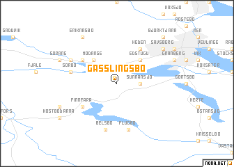 map of Gässlingsbo