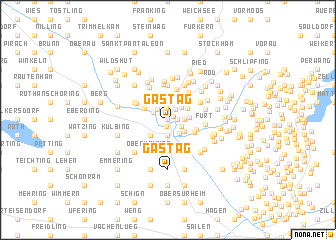 map of Gastag