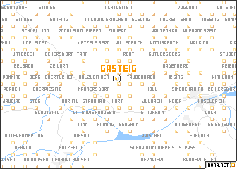 map of Gasteig