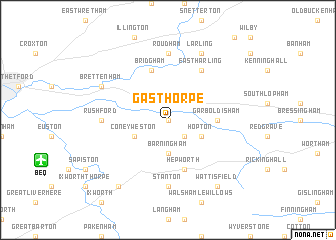 map of Gasthorpe