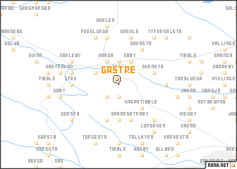 map of Gästre