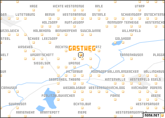 map of Gastweg