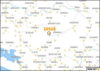 map of Gasua