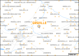 map of Gasville