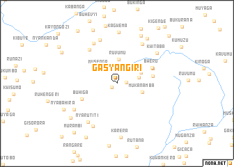 map of Gasyangiri