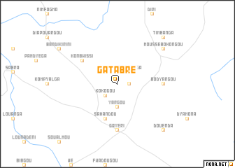 map of Gatabré