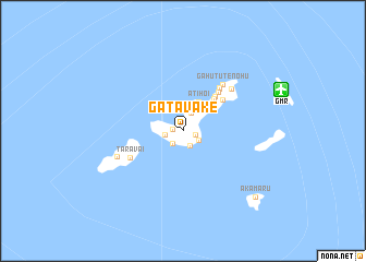 map of Gatavaké