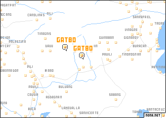 map of Gatbo