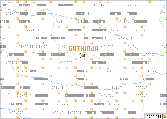 map of Gathinja