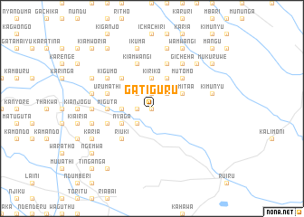 map of Gatiguru