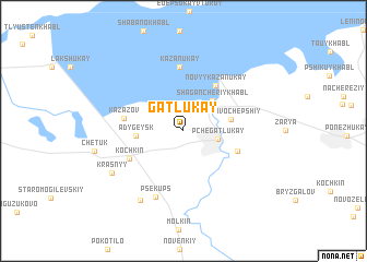 map of Gatlukay