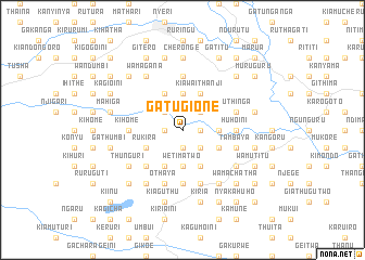 map of Gatugi One