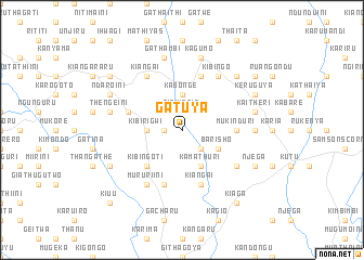 map of Gatuya