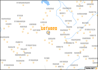 map of Gatwaro