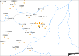 map of Gatwe