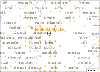 map of Gaugrehweiler