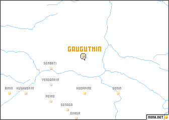 map of Gaugutmin