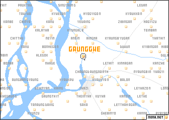 map of Gaunggwe