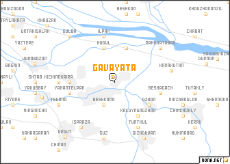 map of Gavay-Ata