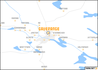 map of Gäveränge