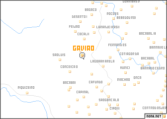 map of Gavião