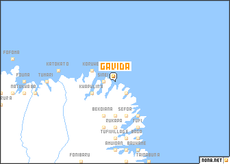 map of Gavida