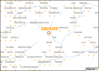 map of Gavieira
