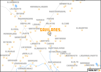 map of Gavilanes