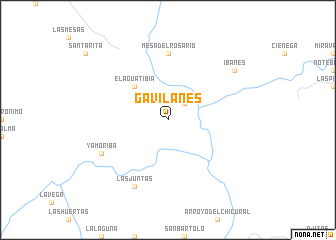 map of Gavilanes