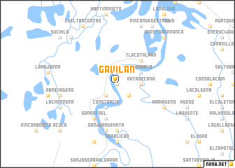 map of Gavilán